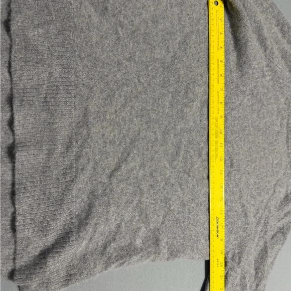 41 Hawthorn Cozy cashmere Gray Cowl Neck Sweater - Picture 4 of 6